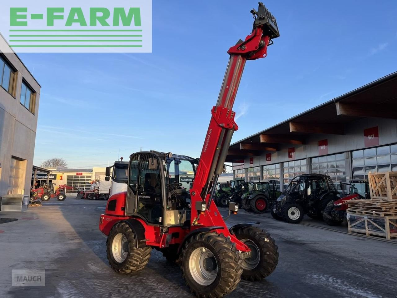 Weidemann 3070cx80 teleradlader 3100h, 30km/h 100l hydr. - Teleskophjullaster: bilde 3 Weidemann 3070cx80 teleradlader 3100h, 30km/h 100l hydr. - Teleskophjullaster: bilde 3