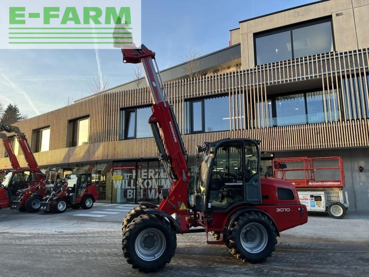 Weidemann 3070cx80 teleradlader 3100h, 30km/h 100l hydr. - Teleskophjullaster: bilde 4 Weidemann 3070cx80 teleradlader 3100h, 30km/h 100l hydr. - Teleskophjullaster: bilde 4