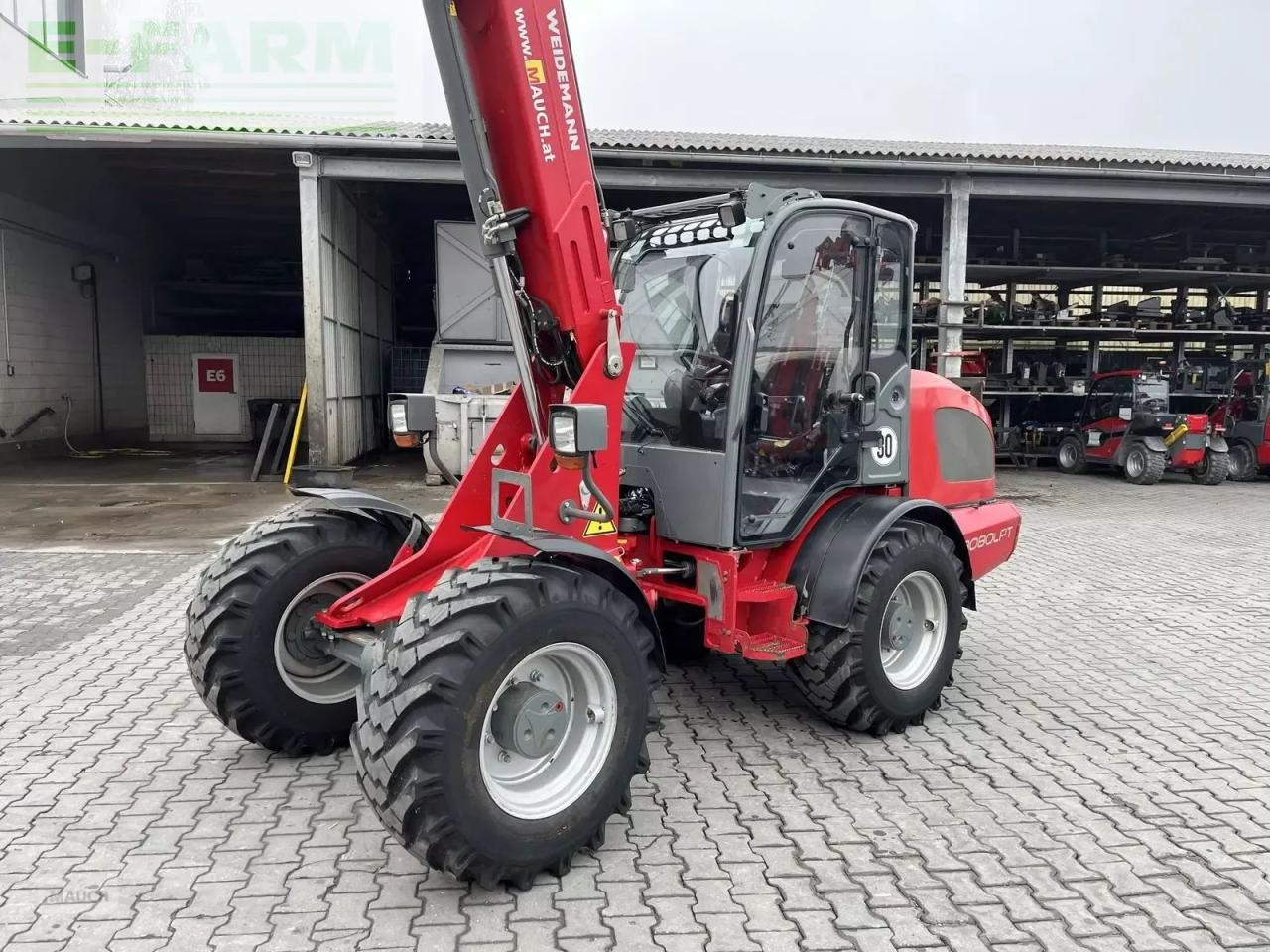 Weidemann 3080lpt ca. 5,0m hubhöhe / hochdruckfahrantrieb - Hjullaster: bilde 3 Weidemann 3080lpt ca. 5,0m hubhöhe / hochdruckfahrantrieb - Hjullaster: bilde 3