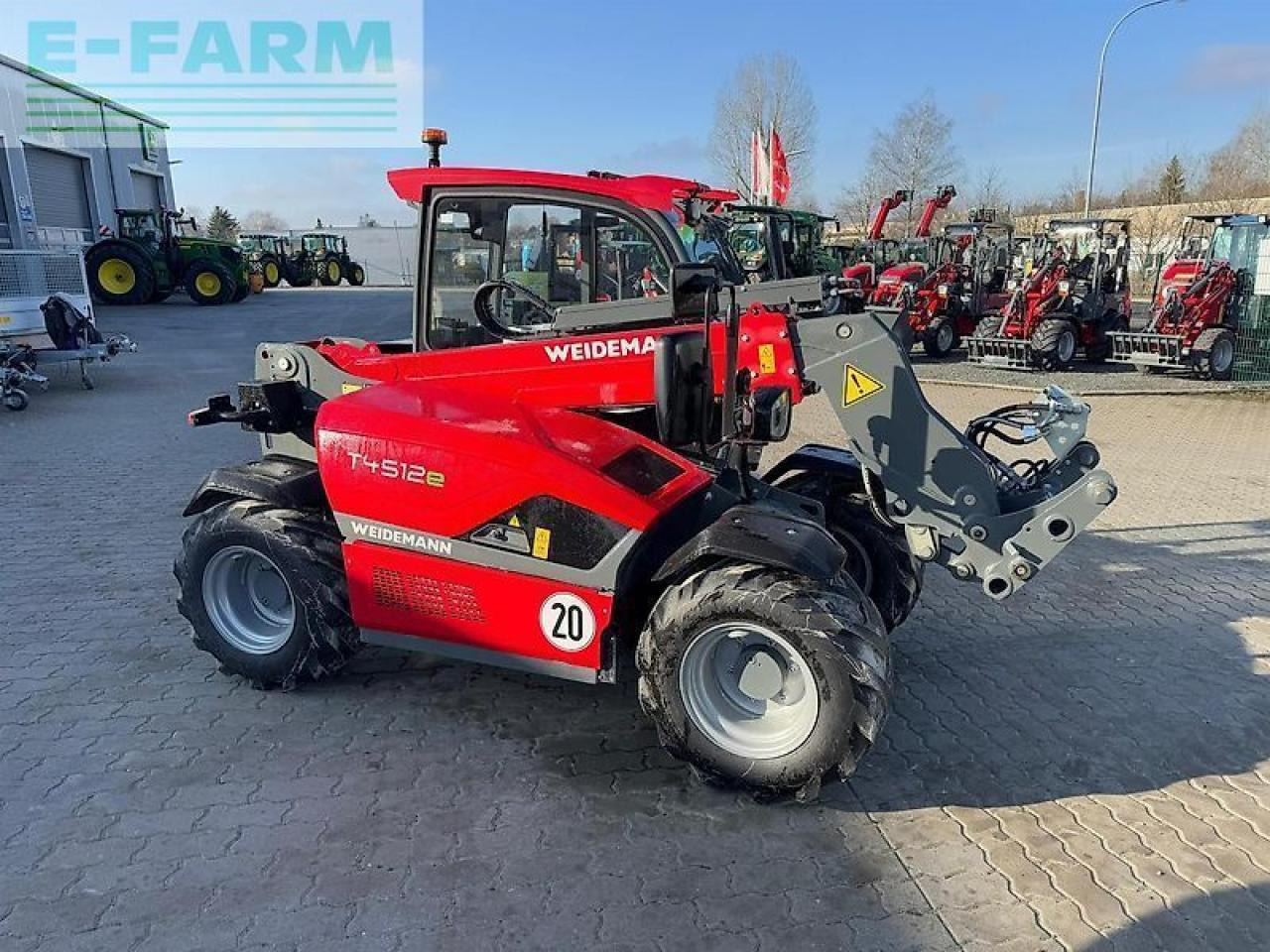 Weidemann t4512e - Teleskoplastere: bilde 4 Weidemann t4512e - Teleskoplastere: bilde 4