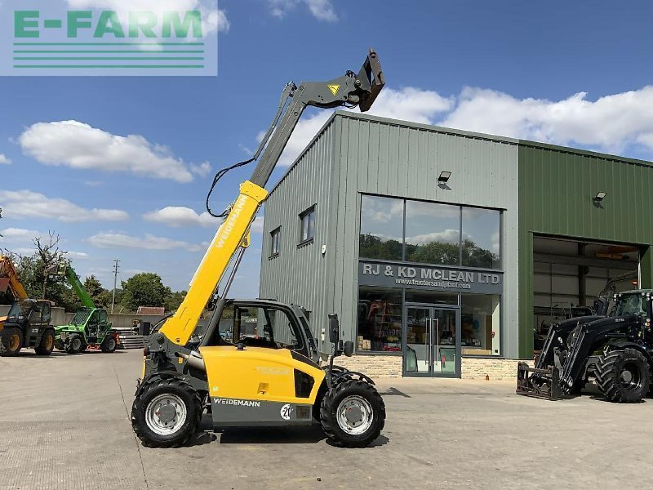 Weidemann t5522 telehandler (st24268) - Teleskoplastere: bilde 1 Weidemann t5522 telehandler (st24268) - Teleskoplastere: bilde 1