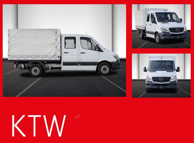 MERCEDES-BENZ Sprinter 214 CDI DOKA Pritsche,Klima,EURO6 - Varebil med plan, Varebil med dobbelt førerhus: bilde 1 MERCEDES-BENZ Sprinter 214 CDI DOKA Pritsche,Klima,EURO6 - Varebil med plan, Varebil med dobbelt førerhus: bilde 1