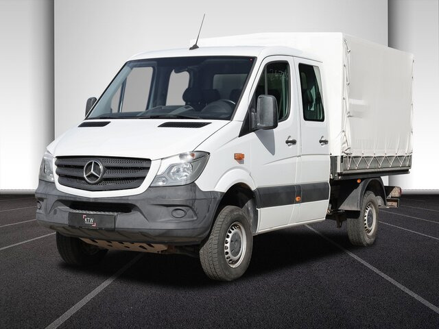 Varebil med plan, Varebil med dobbelt førerhus MERCEDES-BENZ Sprinter 316CDI DOKA,Allrad,AHK,TCO,Standhzg....: bilde 17