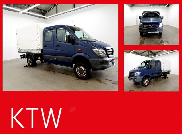 MERCEDES-BENZ Sprinter 316CDI DOKA,Allrad,Klima,AHK3,5To,TCO - Varebil med plan, Varebil med dobbelt førerhus: bilde 1 MERCEDES-BENZ Sprinter 316CDI DOKA,Allrad,Klima,AHK3,5To,TCO - Varebil med plan, Varebil med dobbelt førerhus: bilde 1