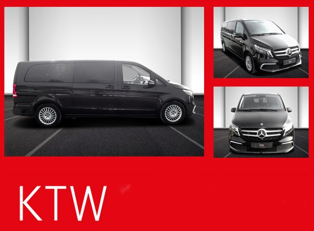 Minibuss, Persontransport MERCEDES-BENZ V 300 Avantgarde Extralang,2xSchiebetür el.,AHK: bilde 1