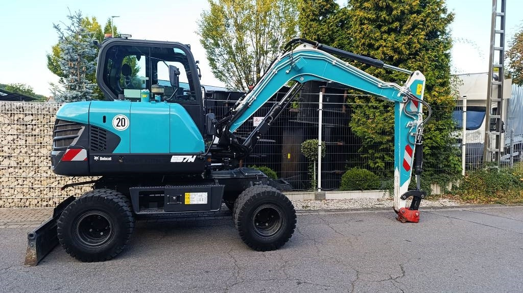 Bobcat Mobilbagger E 57 W, Schnellwechsler MS08, Allrad - Hjulgraver: bilde 5 Bobcat Mobilbagger E 57 W, Schnellwechsler MS08, Allrad - Hjulgraver: bilde 5