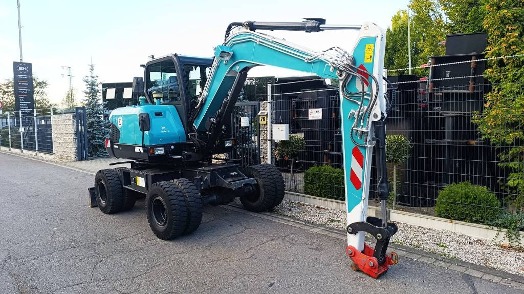 Bobcat Mobilbagger E 57 W, Schnellwechsler MS08, Allrad - Hjulgraver: bilde 1 Bobcat Mobilbagger E 57 W, Schnellwechsler MS08, Allrad - Hjulgraver: bilde 1