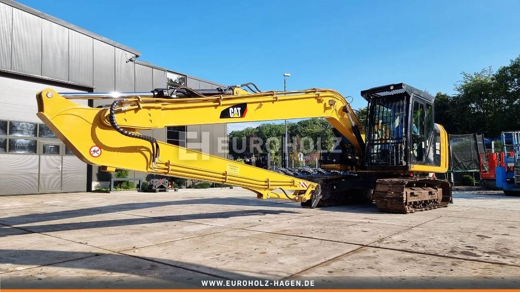 Beltegraver CAT 312 E L, Bagger mit Long Reach 12 m, Klima, Kamera: bilde 8