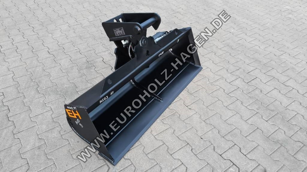 EH Hydr. Grabenräumlöffel für MS01 MS03 MS08 CW05 - Gravemaskinskuffe for Bygg og anlegg: bilde 2 EH Hydr. Grabenräumlöffel für MS01 MS03 MS08 CW05 - Gravemaskinskuffe for Bygg og anlegg: bilde 2