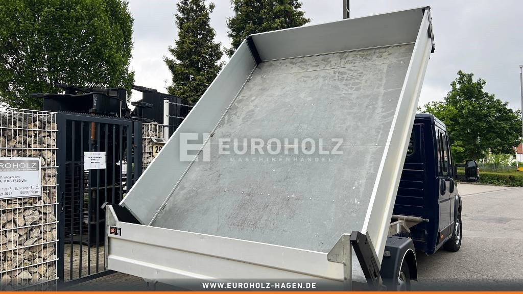 Varebil med tipp, Varebil med dobbelt førerhus Fiat Ducato 2.3 Maxi Kipper 7-Sitzer Doka AHK: bilde 17