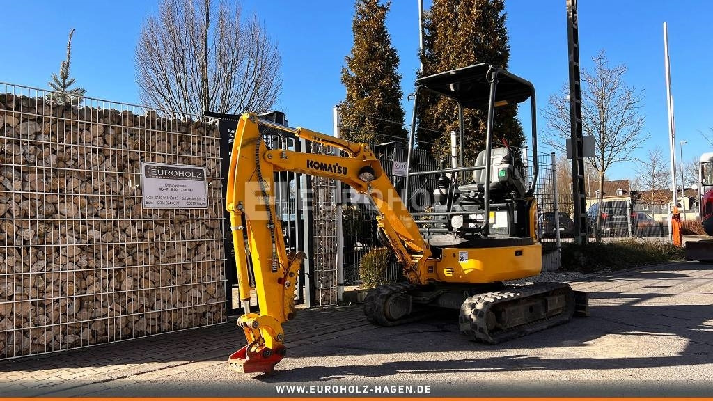 Komatsu Minibagger PC 16 R-3HS, Schnellwechsler MS01 - Minigraver: bilde 1 Komatsu Minibagger PC 16 R-3HS, Schnellwechsler MS01 - Minigraver: bilde 1