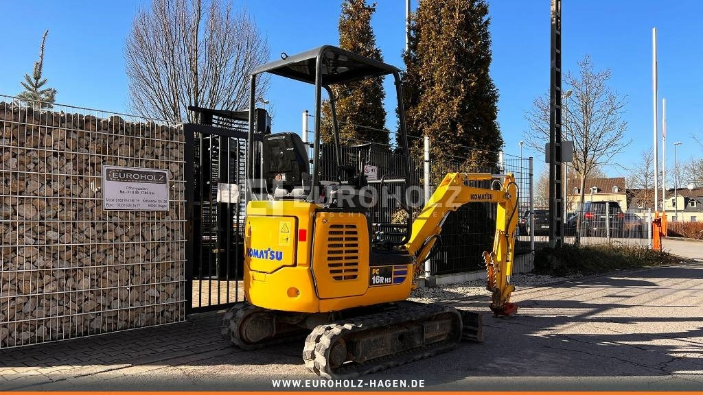 Komatsu Minibagger PC 16 R-3HS, Schnellwechsler MS01 - Minigraver: bilde 4 Komatsu Minibagger PC 16 R-3HS, Schnellwechsler MS01 - Minigraver: bilde 4