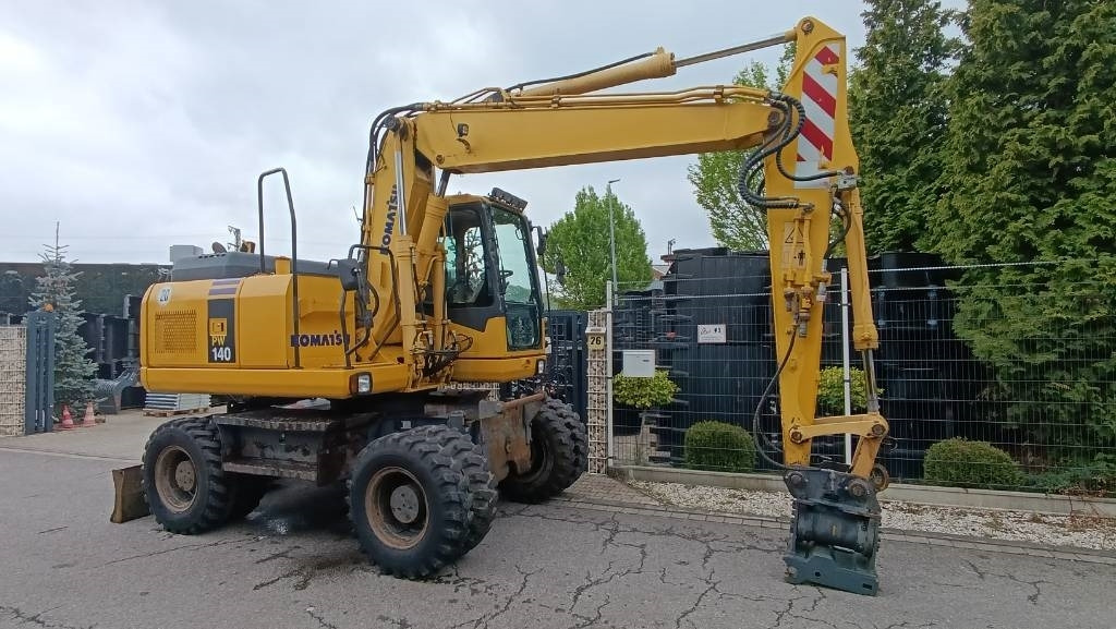 Hjulgraver Komatsu PW 140 Mobilbagger Powertilt Schnellwechsler MS 10: bilde 7