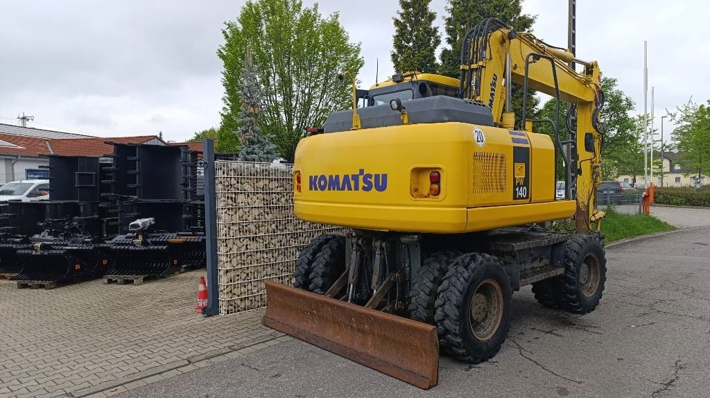 Hjulgraver Komatsu PW 140 Mobilbagger Powertilt Schnellwechsler MS 10: bilde 30