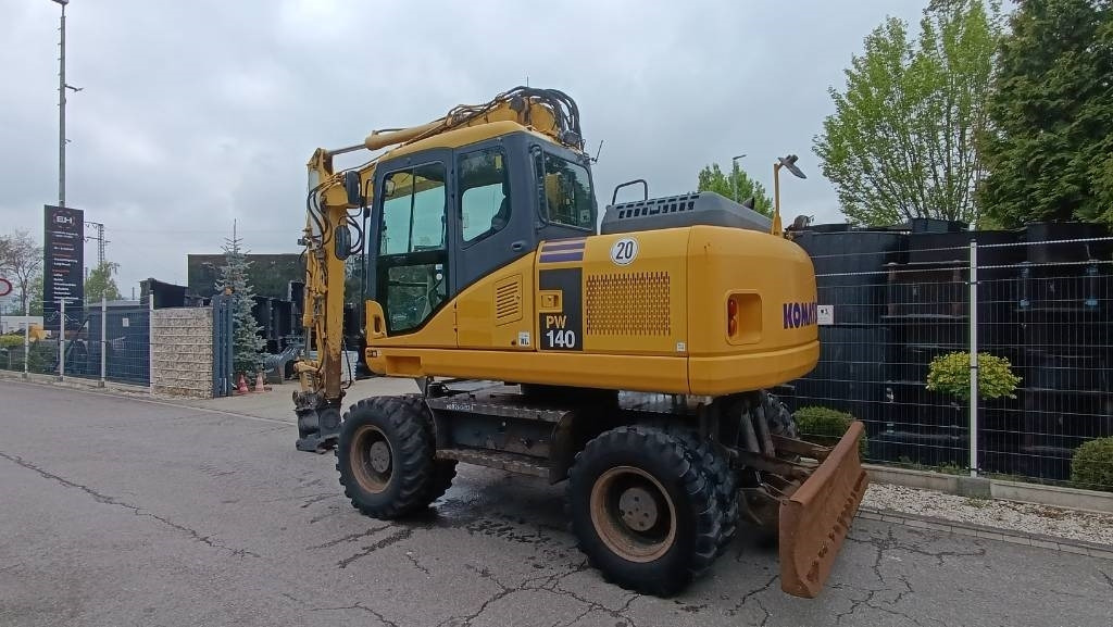 Hjulgraver Komatsu PW 140 Mobilbagger Powertilt Schnellwechsler MS 10: bilde 20
