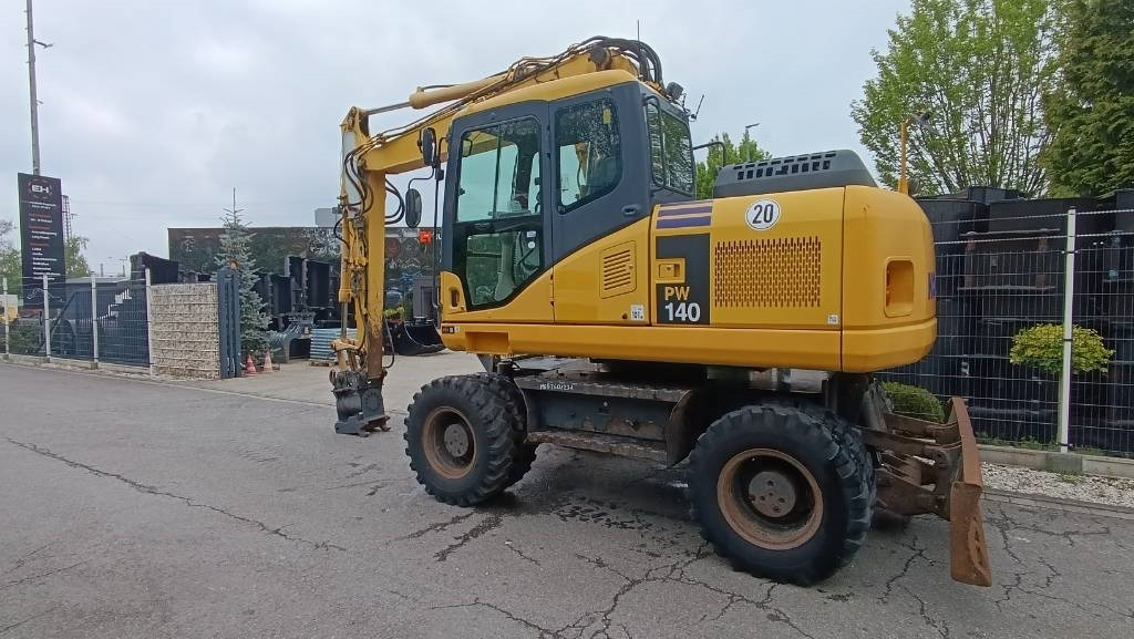 Hjulgraver Komatsu PW 140 Mobilbagger Powertilt Schnellwechsler MS 10: bilde 19