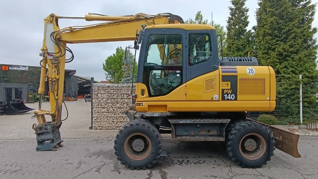 Komatsu PW 140 Mobilbagger Powertilt Schnellwechsler MS 10 - Hjulgraver: bilde 1 Komatsu PW 140 Mobilbagger Powertilt Schnellwechsler MS 10 - Hjulgraver: bilde 1