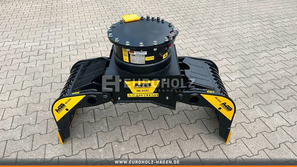 Sortiergreifer MB Crusher MB-G450 S4 3,5-5,5 t - Klype for Bygg og anlegg: bilde 1 Sortiergreifer MB Crusher MB-G450 S4 3,5-5,5 t - Klype for Bygg og anlegg: bilde 1
