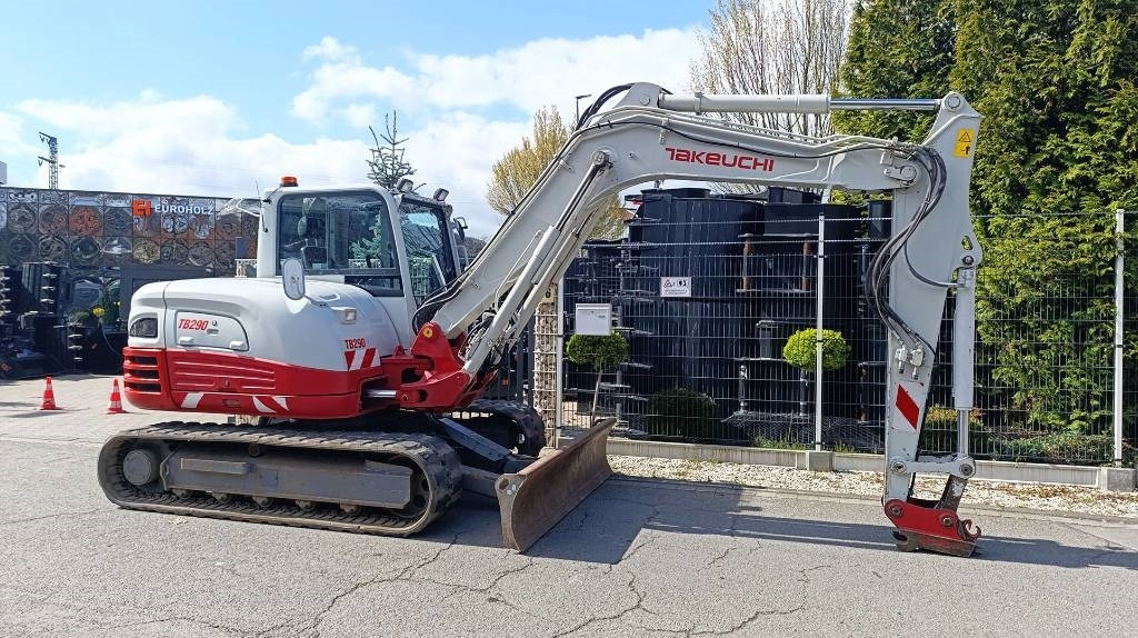 Takeuchi Minibagger TB 290 Schnellwechsler hydraulisch MS08 - Minigraver: bilde 5 Takeuchi Minibagger TB 290 Schnellwechsler hydraulisch MS08 - Minigraver: bilde 5