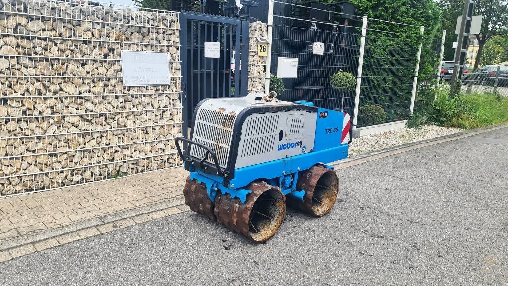 Weber TRC 86, Grabenwalze mit Fernbedienung, nur 101 Bh - Vibroplate: bilde 3 Weber TRC 86, Grabenwalze mit Fernbedienung, nur 101 Bh - Vibroplate: bilde 3