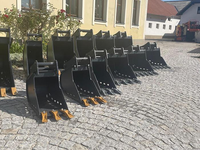 Big Tieflöffel 30 cm mit Lehnhoff MS03 Symlock Aufnahme - Skuffe: bilde 3 Big Tieflöffel 30 cm mit Lehnhoff MS03 Symlock Aufnahme - Skuffe: bilde 3