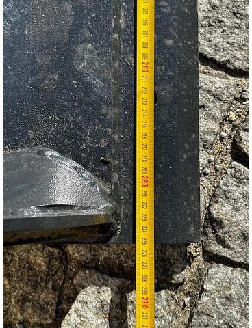 Big Volumenschaufel 220 cm mit Merlo ZM2 Aufnahme - Skuffe: bilde 3 Big Volumenschaufel 220 cm mit Merlo ZM2 Aufnahme - Skuffe: bilde 3