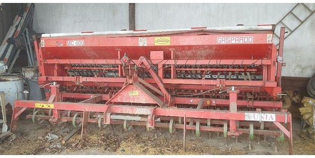 Gaspardo MC400 Säkombination - Utstyr til såing og planting: bilde 1 Gaspardo MC400 Säkombination - Utstyr til såing og planting: bilde 1
