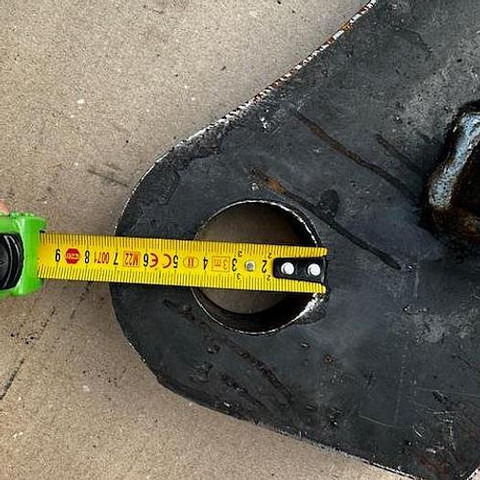 Big Anschweißhaken / Anschweißset / Koppelhaken JCB 520-50 Aufnahme - Reservedeler: bilde 2 Big Anschweißhaken / Anschweißset / Koppelhaken JCB 520-50 Aufnahme - Reservedeler: bilde 2