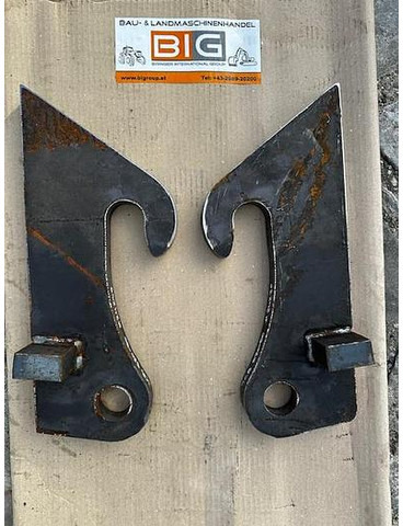 Big Anschweißhaken / Anschweißset / Koppelhaken JCB 520-50 Aufnahme - Reservedeler: bilde 1 Big Anschweißhaken / Anschweißset / Koppelhaken JCB 520-50 Aufnahme - Reservedeler: bilde 1