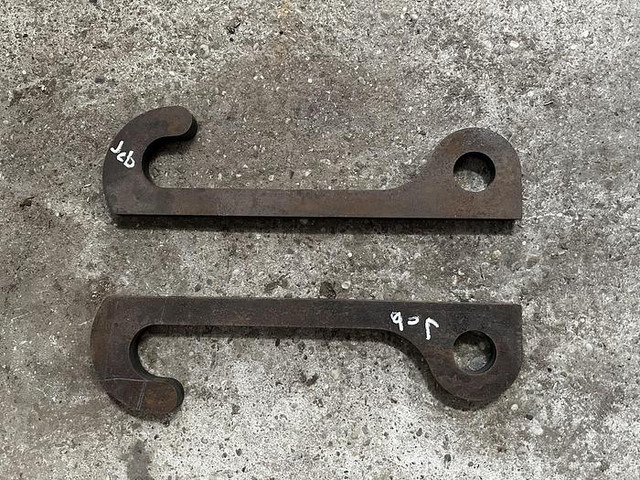 Big Anschweißhaken passend zu JCB 520-50 Aufnahme (klein) - Reservedeler: bilde 1 Big Anschweißhaken passend zu JCB 520-50 Aufnahme (klein) - Reservedeler: bilde 1