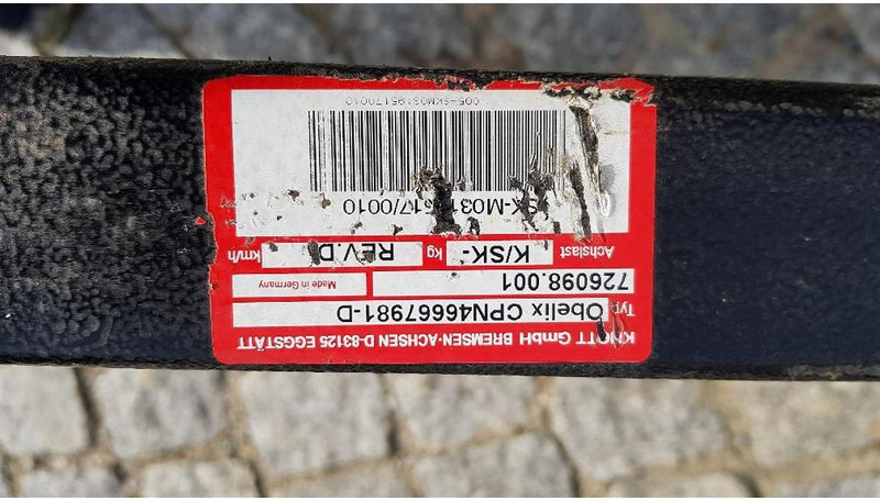 KNOTT 1-Achs Anhänger Chassis - Tilhenger: bilde 4 KNOTT 1-Achs Anhänger Chassis - Tilhenger: bilde 4