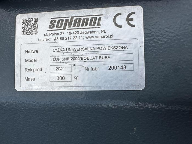 Big Schwergutschaufel 200 cm mit Bobcat Teleskoplader Aufnahme - Utstyr: bilde 4 Big Schwergutschaufel 200 cm mit Bobcat Teleskoplader Aufnahme - Utstyr: bilde 4