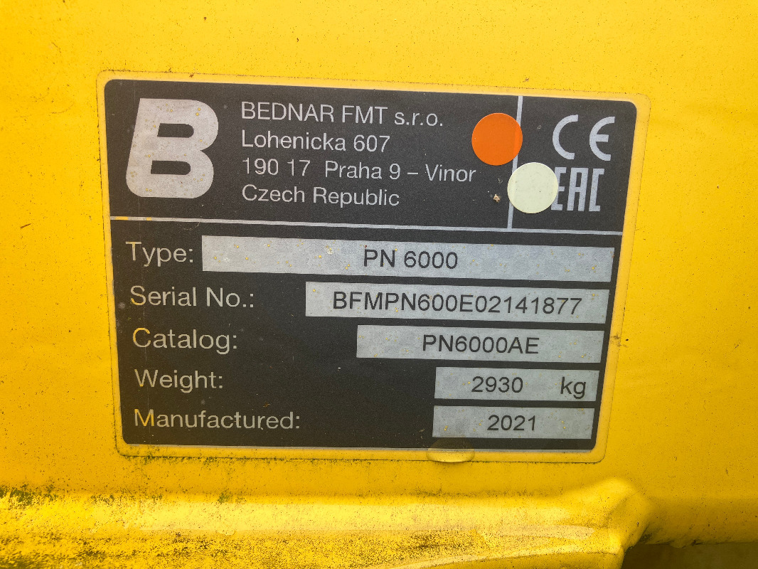 Bednar Striegel-PRO PN 6000 - Gjødselutstyr: bilde 4 Bednar Striegel-PRO PN 6000 - Gjødselutstyr: bilde 4