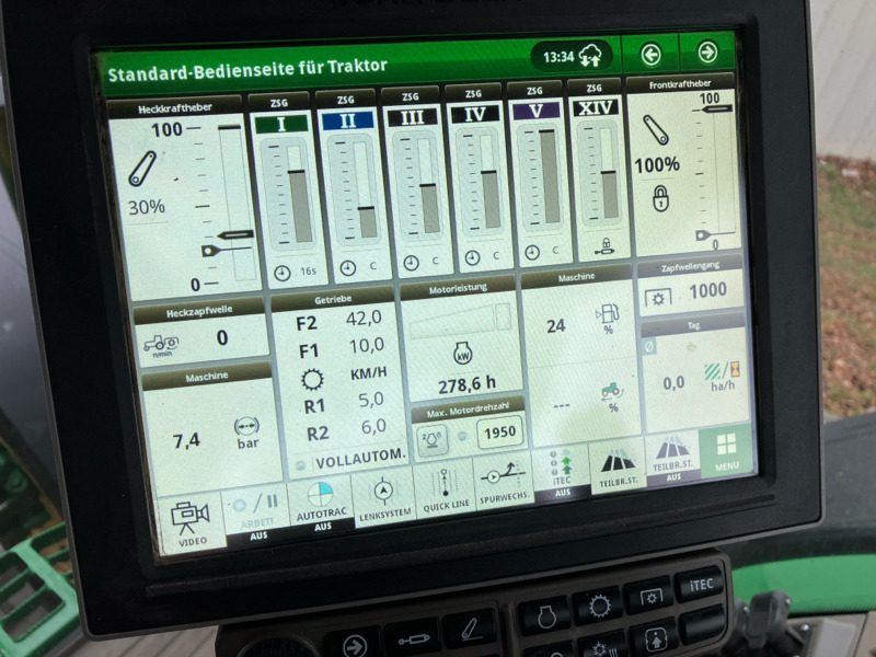 John Deere 7R310/e23/FKH/FZW/PowerGard - Traktor: bilde 4 John Deere 7R310/e23/FKH/FZW/PowerGard - Traktor: bilde 4