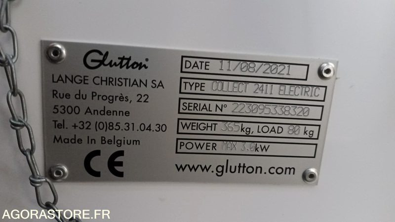 ASPIRATEUR DE VOIERIE GLOUTON - Hageutstyr: bilde 3 ASPIRATEUR DE VOIERIE GLOUTON - Hageutstyr: bilde 3