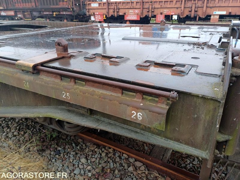 Wagon plat intermodal type Sggnss – modèle 6432B0-4, 72 pieds - 2003 (ref 1231) - Annet utstyr: bilde 4 Wagon plat intermodal type Sggnss – modèle 6432B0-4, 72 pieds - 2003 (ref 1231) - Annet utstyr: bilde 4