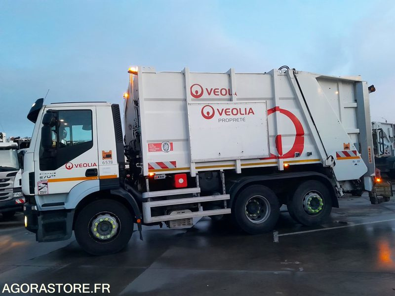 BOM 26T GNC IVECO - 2016 / 84090 KM (6578- VPIDF -66ICAM571X) - Søppelbil: bilde 2 BOM 26T GNC IVECO - 2016 / 84090 KM (6578- VPIDF -66ICAM571X) - Søppelbil: bilde 2