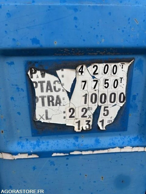 CAMION BENNE (TRI-BENNE) RENAULT S120 MIDLINER 1991 221000 KM - Tippbil: bilde 4 CAMION BENNE (TRI-BENNE) RENAULT S120 MIDLINER 1991 221000 KM - Tippbil: bilde 4