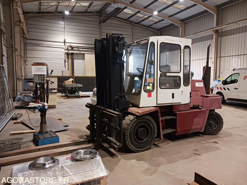 CHARIOT ELEVATEUR - KALMAR DC7/5-600 + POTENCE - 7924 HEURES - Dieseltruck: bilde 2 CHARIOT ELEVATEUR - KALMAR DC7/5-600 + POTENCE - 7924 HEURES - Dieseltruck: bilde 2