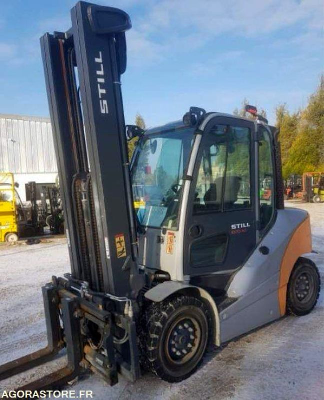 CHARIOT ELEVATEUR STILL RX70-40 DIESEL TRIPLEX 6580MM DE LEVE - Dieseltruck: bilde 1 CHARIOT ELEVATEUR STILL RX70-40 DIESEL TRIPLEX 6580MM DE LEVE - Dieseltruck: bilde 1