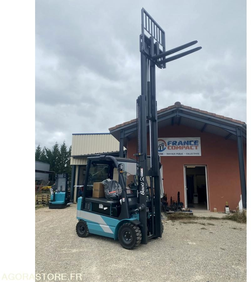 Chariot élévateur NEUF BAOLI KBE30N 3T ELECTRIQUE - El-truck: bilde 1 Chariot élévateur NEUF BAOLI KBE30N 3T ELECTRIQUE - El-truck: bilde 1