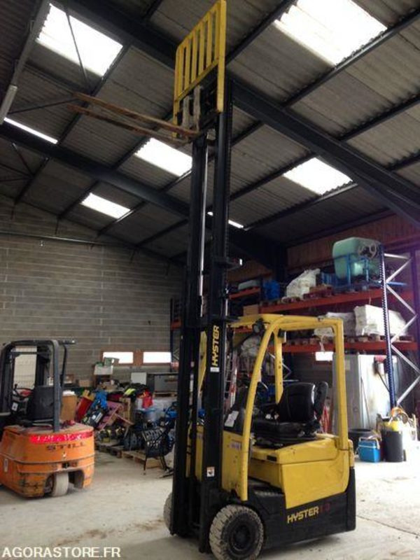 Chariot frontal 3 roues 2014 - Hyster A1.3 XNT - El-truck: bilde 2 Chariot frontal 3 roues 2014 - Hyster A1.3 XNT - El-truck: bilde 2