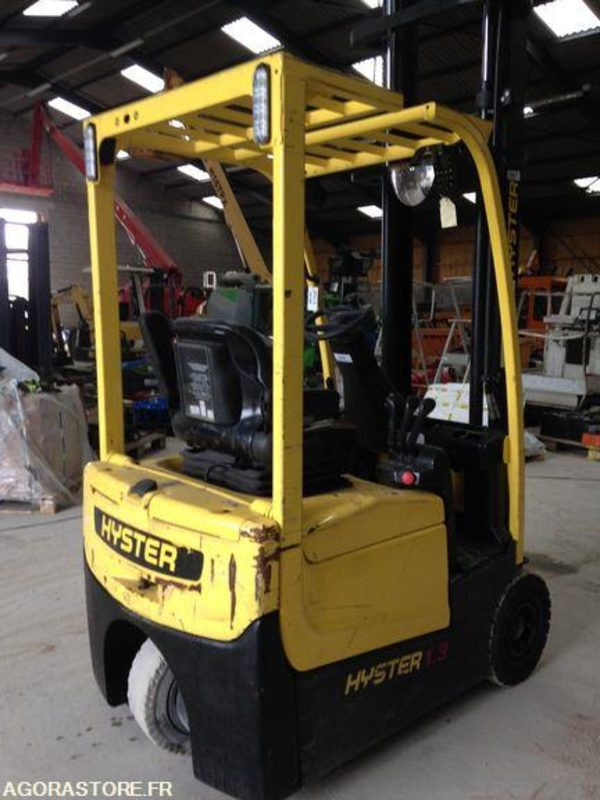 Chariot frontal 3 roues 2014 - Hyster A1.3 XNT - El-truck: bilde 3 Chariot frontal 3 roues 2014 - Hyster A1.3 XNT - El-truck: bilde 3