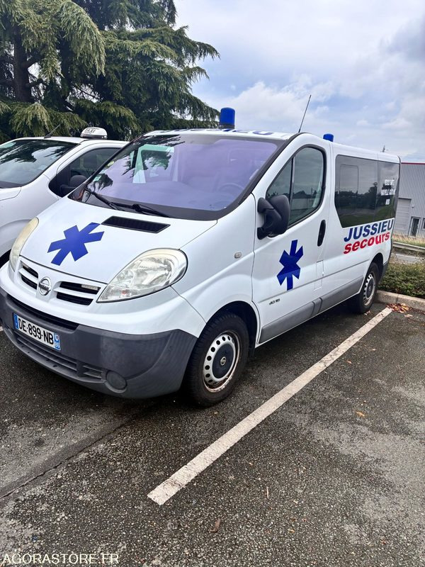 DE-899-NB - Roulant - NISSAN PRIMASTAR - VASP - CG KS - 179 000 Kms - Ambulanse: bilde 1 DE-899-NB - Roulant - NISSAN PRIMASTAR - VASP - CG KS - 179 000 Kms - Ambulanse: bilde 1