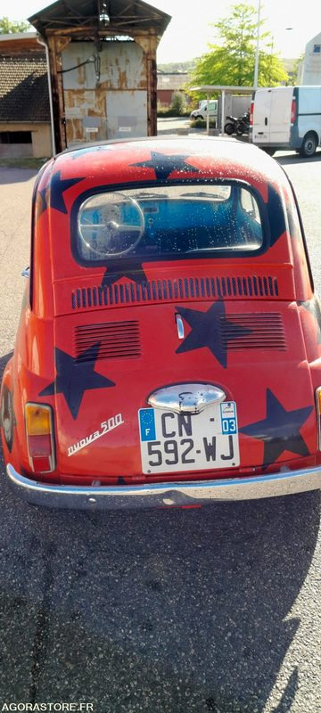 FIAT 500 de 1966 - Véhicule à récupérer après le Conseil Municipal du 10/12/2025 - Personenbil: bilde 3 FIAT 500 de 1966 - Véhicule à récupérer après le Conseil Municipal du 10/12/2025 - Personenbil: bilde 3