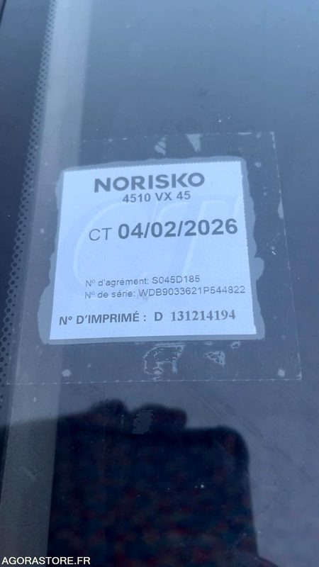 Fourgon Mercedes - 1995 - 222314kms - 4510VX45 - Kassebil: bilde 5 Fourgon Mercedes - 1995 - 222314kms - 4510VX45 - Kassebil: bilde 5