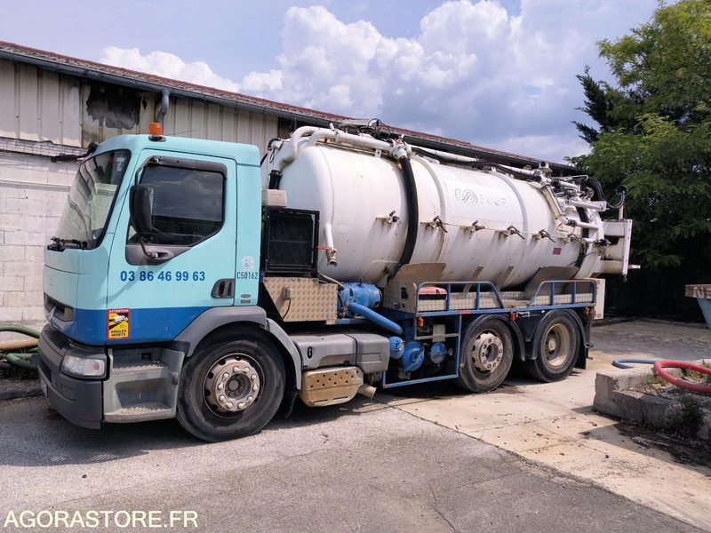 Hydrocureur HUWER RENAULT 24 T CE432JC (VENTE UNIQUEMENT EXPORT) - Vakuum lastebil: bilde 2 Hydrocureur HUWER RENAULT 24 T CE432JC (VENTE UNIQUEMENT EXPORT) - Vakuum lastebil: bilde 2