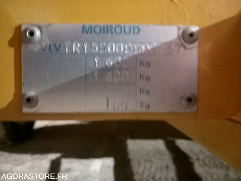 REMORQUE TR 1500 - Landbruksteknikk: bilde 4 REMORQUE TR 1500 - Landbruksteknikk: bilde 4