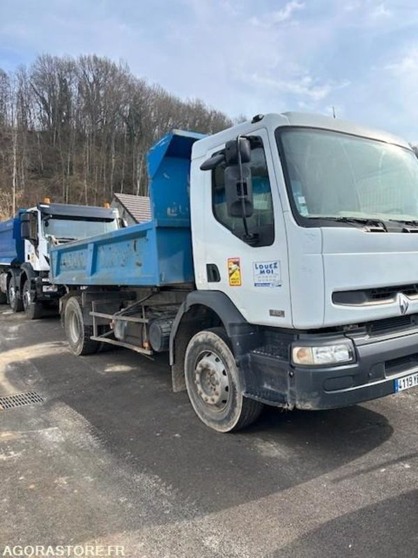 CAMION BI-BENNE RENAULT PREMIUM 270 DCI 420 000 KM 2002 - Lastebil: bilde 1 CAMION BI-BENNE RENAULT PREMIUM 270 DCI 420 000 KM 2002 - Lastebil: bilde 1