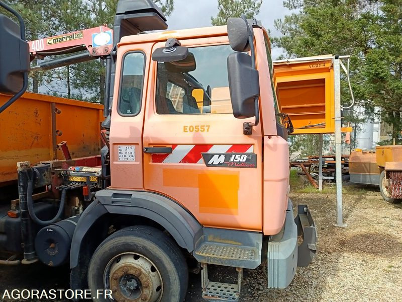 Camion Renault 16T Tribenne Grue M150/12 BC-867-AS - Lastebil: bilde 3 Camion Renault 16T Tribenne Grue M150/12 BC-867-AS - Lastebil: bilde 3